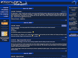 Screenshot of eXonyte's Realm version 5